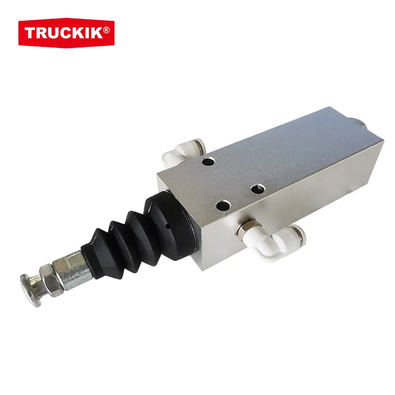 Pneumatic limit valve