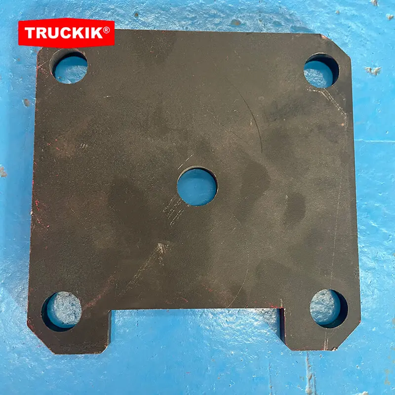Leaf spring plate bogie
