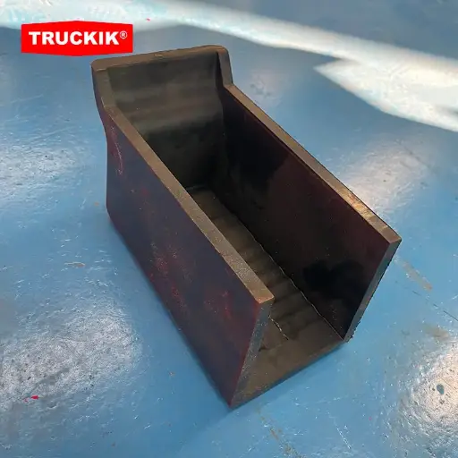 Leaf spring housing rubber bogie