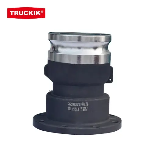 Aluminum bottom loading adaptor